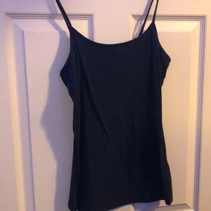 Time and tru size medium dark blue tank top